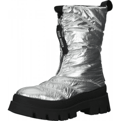 Modische Steve Madden Stiefelette Stiefelette für Damen Savannah SM11002017-751 Silber