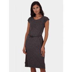 Stylish Alife and Kickin' women's dress in anthracite cotton