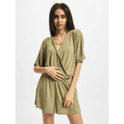 modisches Urban Classics Damen Kleid Taschen Oversize 200 g/m² Beige