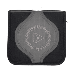 Mudvayne CD-Tasche für 24 CD´s CD-Hülle Metal-Band CD-Sammler CD-Schutz Schwarz/Grau