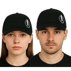 My Chemical Romance Unisex Cap Baumwoll-Cap Baseball-Cap mit gebogenem Schirm TC104147MCR Schwarz