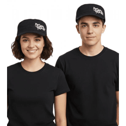 My Chemical Romance Unisex Cap Baumwoll-Cap im millitärischen Schnitt mit leicht gebogenen Schnitt Schwarz/Weiß