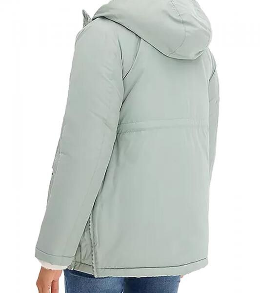 nachhaltige Damen Jacke Schwangerschafts-Jacke Stepp-Jacke Umstandsmode 945524 Gr&uuml;n