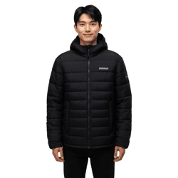 NAPAPIJRI A-Gesar H Herren Stepp-Jacke im urbanem Look Winter-Jacke Puffer-Jacke NP0A88U39411 Schwarz