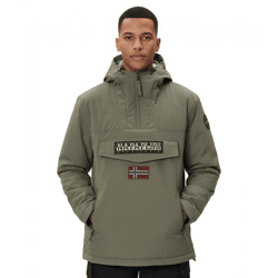 NAPAPIJRI Rainforest Pocket 2 wasserabweisende Anorak-Jacke Winter-Jacke NP0A4GMDG0A1 Khaki-Grün
