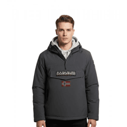 NAPAPIJRI Rainforest Water-Repellent Anorak Jacket Winter Jacket NP0A4GMCH981 Gray