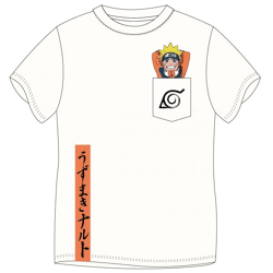 Naruto - T-Shirt Creme für Herren - Größe M-XXL