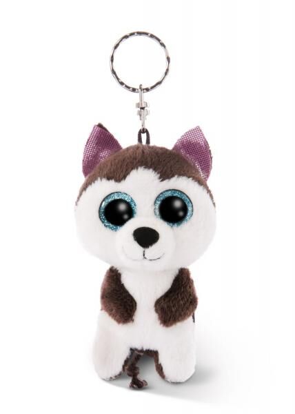 Nici - Glubschis Schlenker Husky Barkley 9 cm - Sch&uuml;sselanh&auml;nger