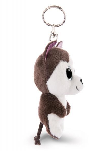 Nici - Glubschis Schlenker Husky Barkley 9 cm - Sch&uuml;sselanh&auml;nger