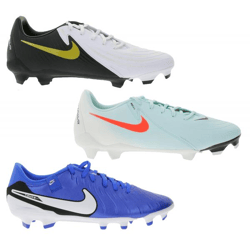 NIKE Phantom Academy FG/MG Fußball-Schuhe mit gedämpfter oder gepolsterter Innensohle Nocken-Schuhe Türkis, Dunkelblau oder Weiß/Schwarz