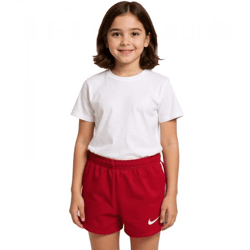 NIKE Stock Fast 2 Kinder Trainings-Shorts mit Dri-FIT-Technologie Fußball-Shorts für Mädchen und Jungen Sport-Hose NT0305-657 Rot