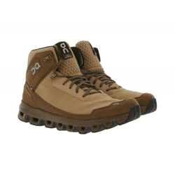 ON Running Cloudridge Damen Wander-Schuhe wasserdichte Trekking-Boots mit CloudTec-Dämpfung Sneaker-Boots 3399545 Braun