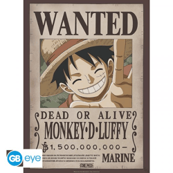 ONE PIECE - Poster Chibi 52x38 - Wanted Luffy 