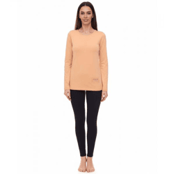 OTTO products Long-Sleeve Shirt: Sustainable Women's Cotton Shirt 25824245 Apricot