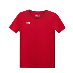 Outfitter OCEAN FABRICS TAHI Match Kinder-Trikot nachhaltiges Mädchen und Jungen Training-Shirt mit Mesh-Einsätzen Fitness-Shirt Kurzarm-