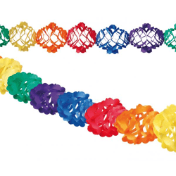 Papier-Girlande - 4 m