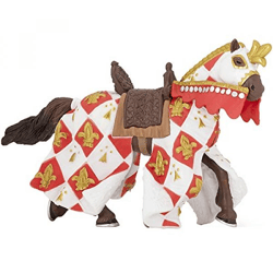 Papo 39789 - Play figure - Lily warhorse, white, 9 cm