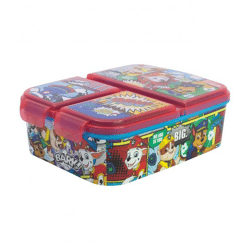 Paw Patrol Comic - Brotbox mit 3 Fächern