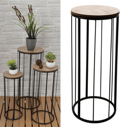 Planting column, round, set of 3