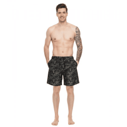 Pierre Cardin Herren Camouflage Schwimm-Hose Badehose Schwimm-Shorts LA203937 Khaki 