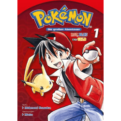 Pokémon - Die großen Abenteuer: Rot, Blau und Gelb 01 - Manga