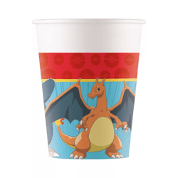 Pokémon - 8 Next Generation Paper Cups - 200 ml