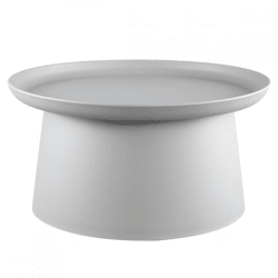 PTMD side table Nicca gray 69 cm