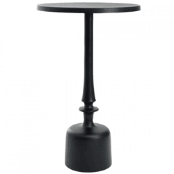 PTMD Beistelltisch Resha schwarz 62 cm