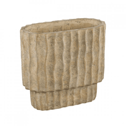 PTMD Blumentopf Mitty oval M braun 30 cm
