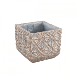 PTMD Blumentopf Jenah braun S 16 cm