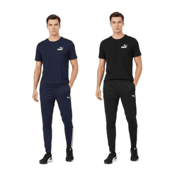 PUMA Teamliga Herren Jogging-Hose mit DryCell-Technologie Trainings-Hose Sport-Hose Fitness-Hose 657242 Schwarz oder Navy-Blau