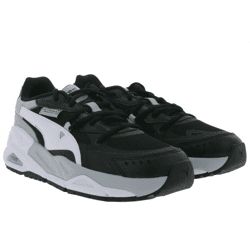 PUMA X Mercedes MAPF1TRC Mira F1 Petronas AMG Damen Freizeit-Sneaker Alltags-Turnschuhe Schnür-Schuhe 307839 02 Schwarz/Weiß/Grau