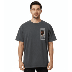 RE:COVERED X HAMMER Horror Frankenstein Curse Herren T-Shirt mit großem Rücken-Print Baumwoll-Shirt RCSTC111 Schwarz