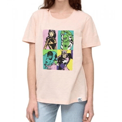 RE:COVERED X MARVEL Damen T-Shirt mit 