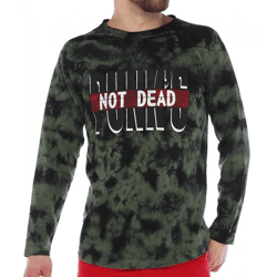 ROCKUPY Herren Longsleeve dünner Baumwoll-Pullover mit 