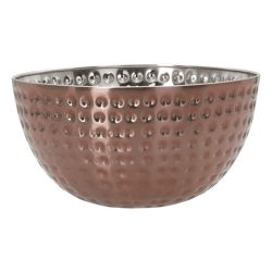 Schale gehämmert Copper Edelstahl, M, ca. 15cmD