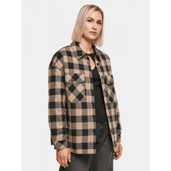 schlichte Urban Classics Damen Jacke 125 g/m² mit Baumwolle Beige/Schwarz