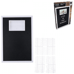 Schreibtafel mit Fotorahmen 45 cm