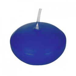 Schwimmende Kerze blau 5 cm