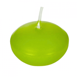 Schwimmende Kerze grün 5 cm