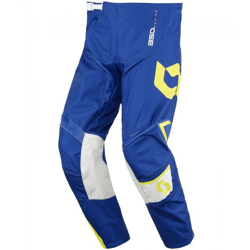 SCOTT Pant 350 Herren Moto-Cross Hose Motorsport-Kleidung mit Unterschenkel-Manschette 240917 1054 Blau/Gelb