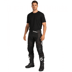 SCOTT X-Plore Swap Herren Moto-Cross Hose Motorsport-Kleidung mit vergrößertem Kniebereich Fahrrad-Hose 292379 1007 Schwarz