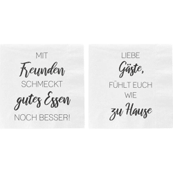 Servietten Tischgast, 2/s 20er Pack