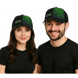 Shadow Fall Unisex Post-Hardcore-Band Trucker-Cap Baseball-Cap mit Logo-Stickerei Fan-Mütze TC105708SHF Schwarz
