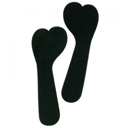 Sole Sister Solemates Shock-Absorbing and Breathable Ball-of-Foot Pads for High Heels Insoles Black/Gray