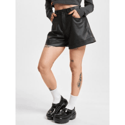 sommerliche Freddy Damen Shorts Stretch Schwarz