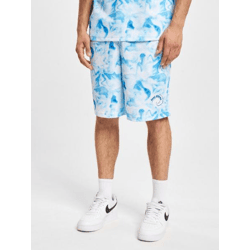 sommerliche Just Rhyse Herren Shorts Kordelzug Taschen Blau