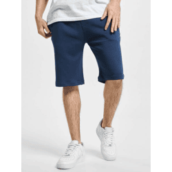 sommerliche Urban Classics Herren Shorts Kordelzug Taschen 260 g/m² mit Baumwolle Navy