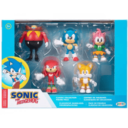 Sonic The Hedgehog - Sammelfigur 5-er Pack - 6 cm