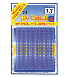Spielzeugmunition 13er-Streifen